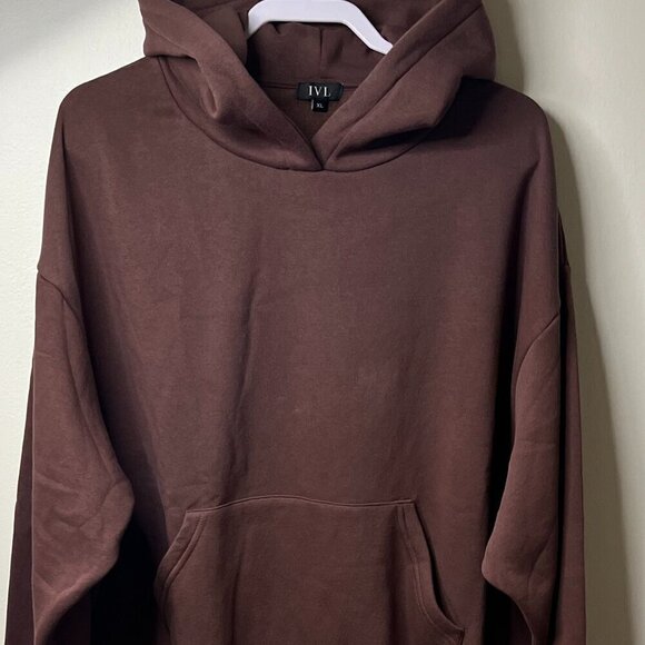 IVL Oversized Hoodie In Cocoa Size XL - Picture 2 of 7